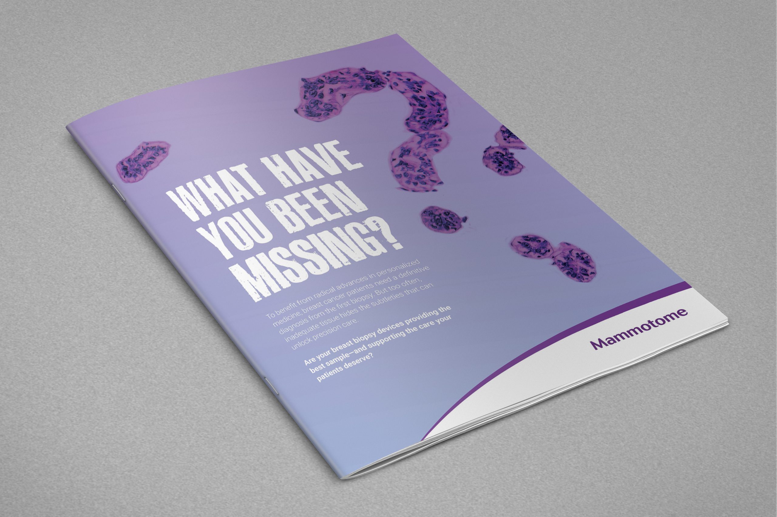 Mammotome sales brochure