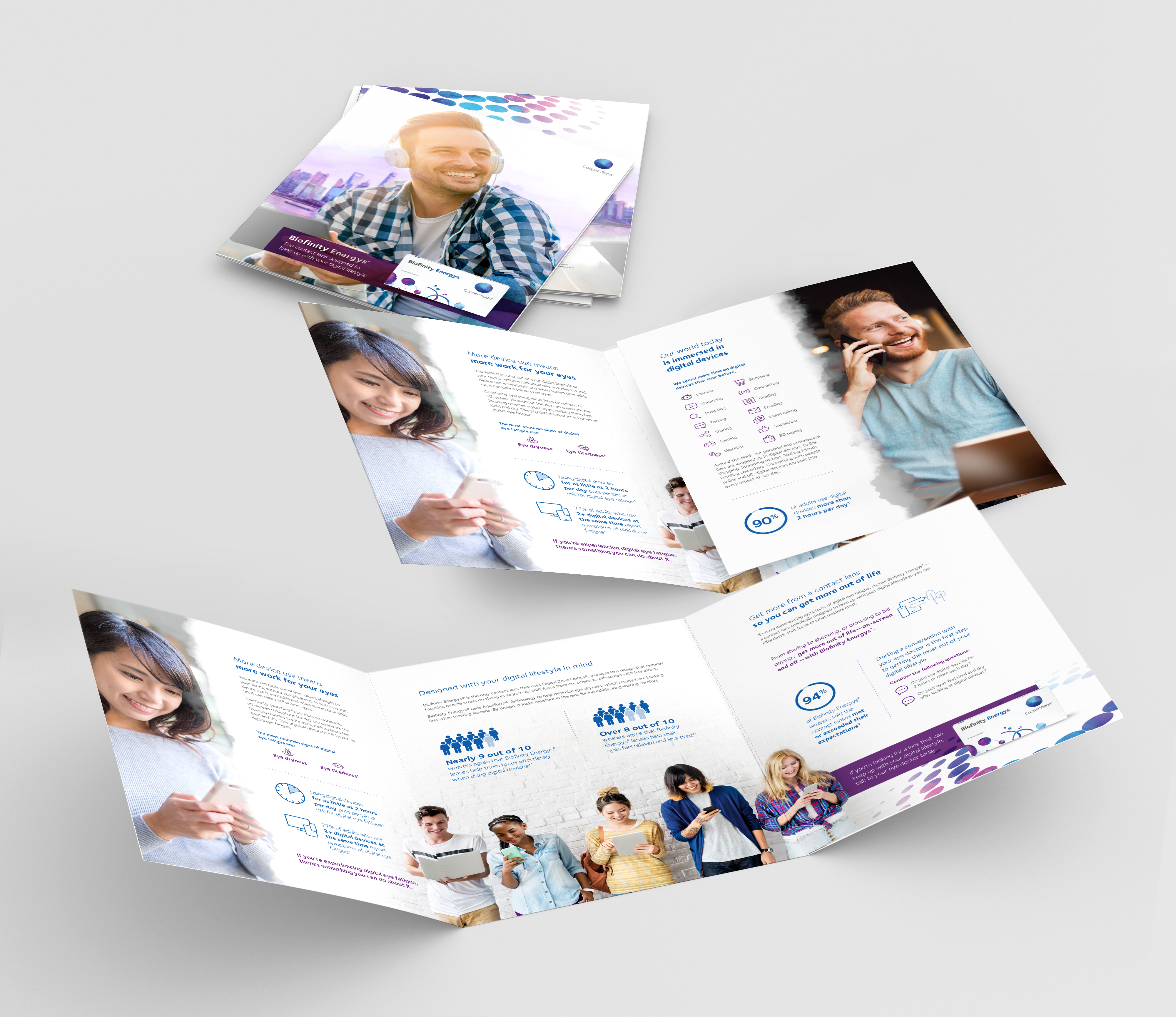 CooperVision Biofinity Energys sales aid